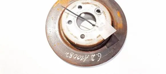 Ford Focus C-MAX Rear brake disc neventiliuojamas