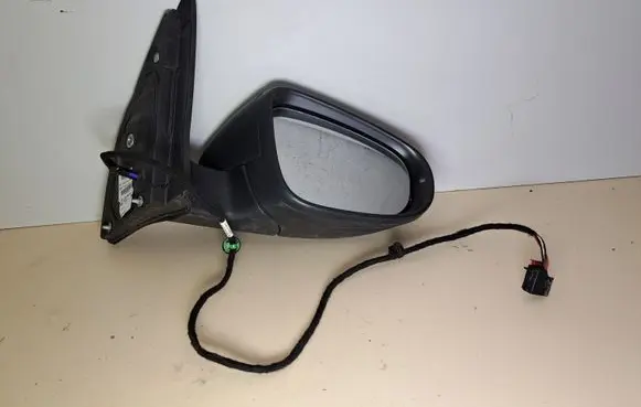 Volkswagen Golf VI Front door electric wing mirror 5K0857508AD 563802AD