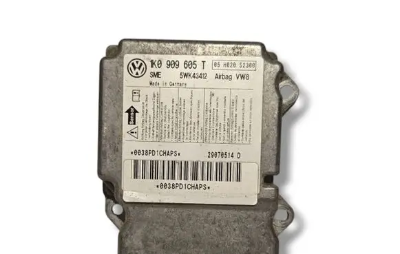 Skoda Octavia Mk2 (1Z) Airbag control unit/module 1K0909605T 29070514D 5WK43412