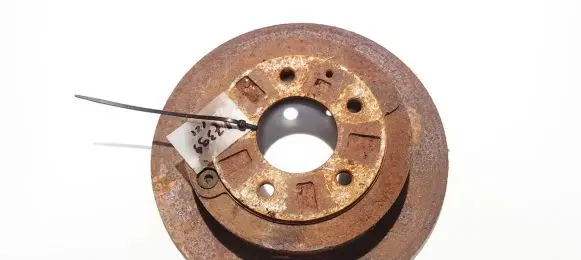 Rear brake disc