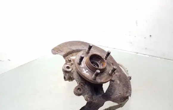 Front wheel hub spindle knuckle