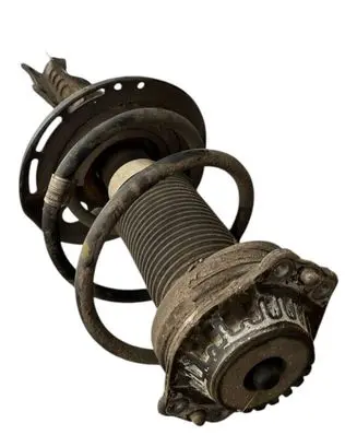 Front shock absorber with coil spring