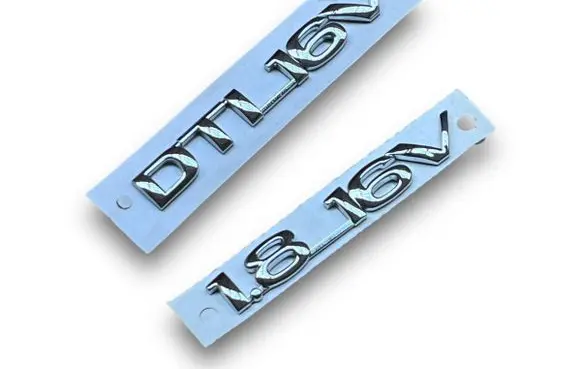 Opel Astra J Rear door emblem/model letters Z394 90540430