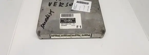 Toyota Corolla Verso AR10 Engine control unit/module 896610F010 1758006463