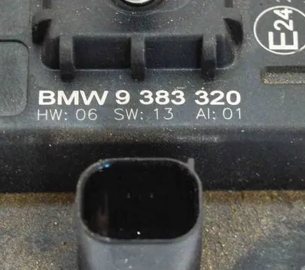 BMW 5 F10 F11 Alarm system siren 9383320