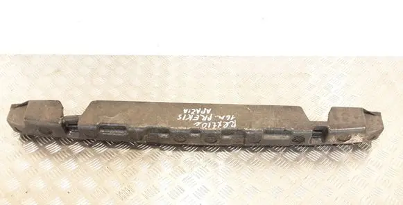 Front bumper foam support bar