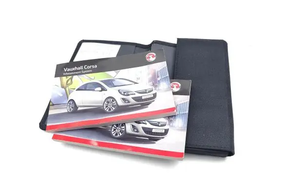 Opel Corsa D Owners service history hand book 