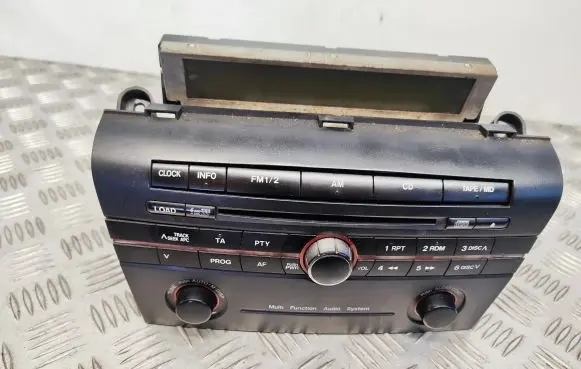 Mazda 3 I Radio/CD/DVD/GPS head unit BP4M66950A