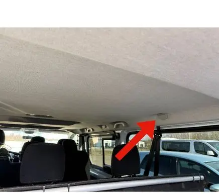 Opel Vivaro Headlining roof cover 93450096 849G88384R 849G88384