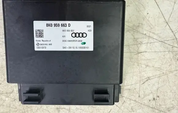 Audi A6 S6 C7 4G Voltage converter/converter module 8K0959663D