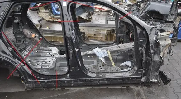 Mercedes-Benz CLS W257 Pillar (middle) 