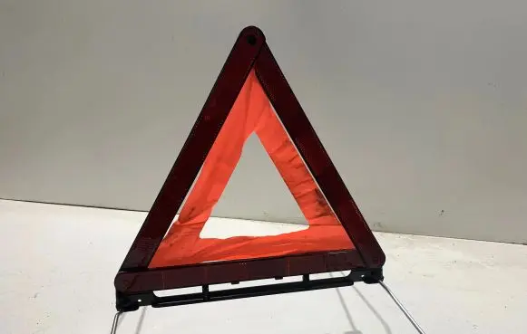BMW 5 E60 E61 Emergency warning sign 