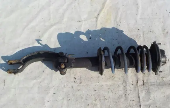 Audi A6 S6 C7 4G Front shock absorber with coil spring 4G0413031