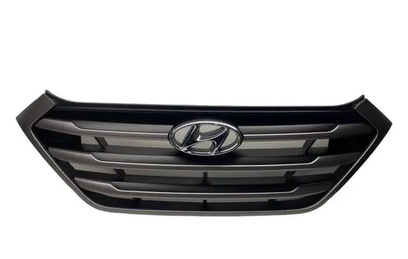 Front bumper upper radiator grill