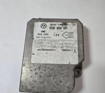Volkswagen Polo V 6R Airbag control unit/module 6Q0909601 5WK42865 14000411