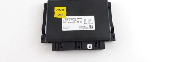 Mercedes-Benz E W213 Gearbox control unit/module A2139002501 A0009016202 5WE00001