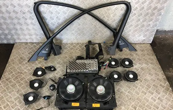 BMW 3 F30 F35 F31 Audio system kit 9393186 9368383 9226357