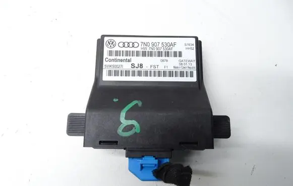 Skoda Octavia Mk2 (1Z) Gateway control module 7N0907530AF