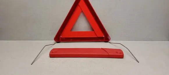Emergency warning sign