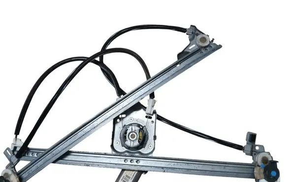 Front door window regulator with motor