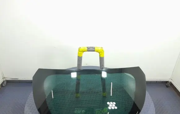 Renault Megane III Rear windscreen/windshield window 