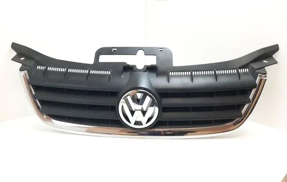 Volkswagen Touran I Front bumper upper radiator grill 1T0853651 1T0853653