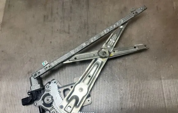 Front door window regulator with motor