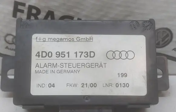 Audi A6 S6 C5 4B Alarm control unit/module 4D0951173D