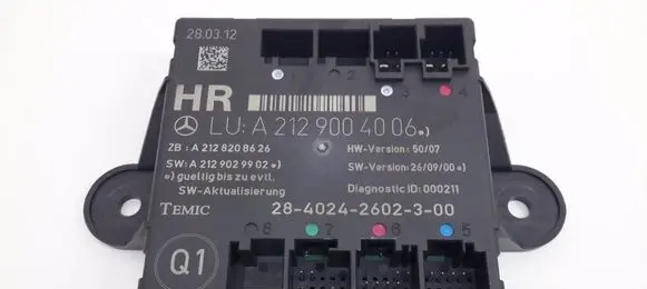 Mercedes-Benz GLK (X204) Door control unit/module A2129004006