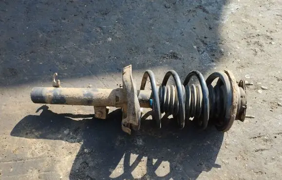 Ford Focus Front shock absorber with coil spring