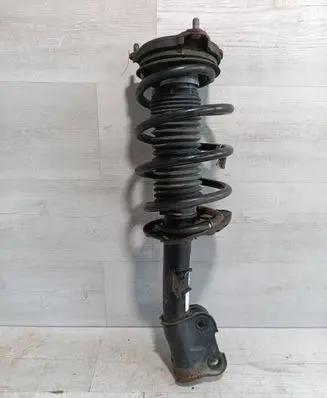 Ford Fusion II Front shock absorber with coil spring LS34-85631L
