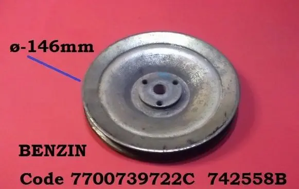 Renault 19 Crankshaft pulley 7700739722C 742558B