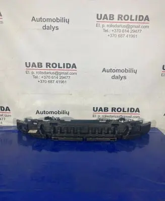 Front bumper foam support bar