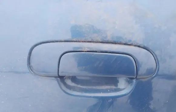 Mazda 323 F Front door exterior handle