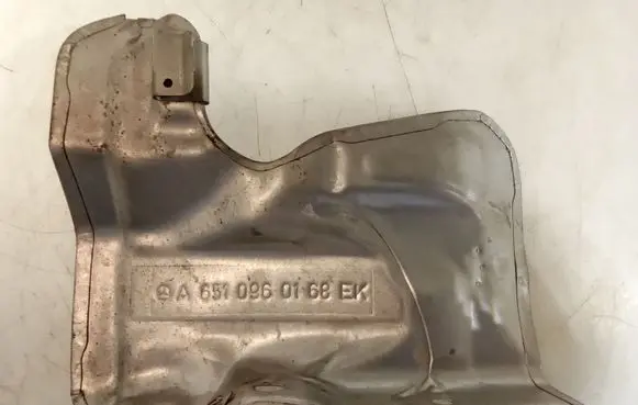 Heat shield in engine bay