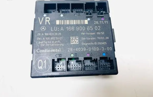 Mercedes-Benz GL X166 Door control unit/module A1669006502 A1668202626 A1669025901