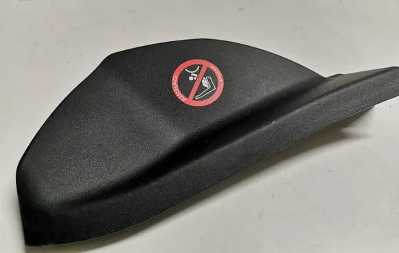 Dashboard side end trim