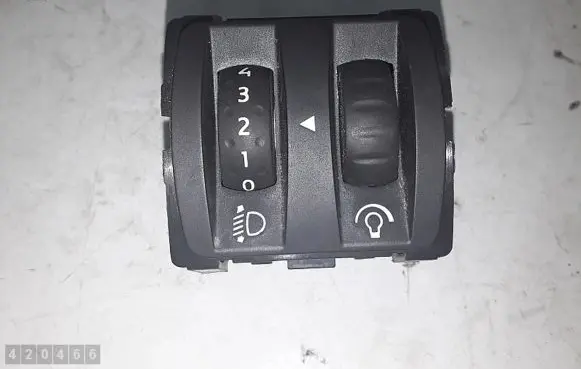 Renault Trafic III (X82) Headlight level height control switch 251900567R