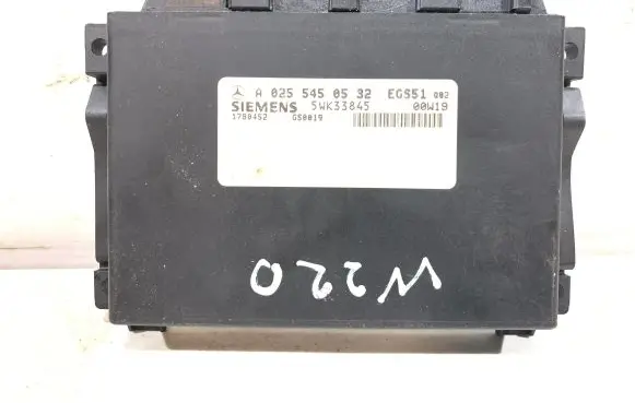 Mercedes-Benz S W220 Gearbox control unit/module A0255450532 1780452 5WK33845