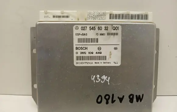 Mercedes-Benz A W168 ESP (stability system) control unit 0275456032