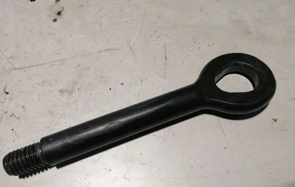 Towing hook eye