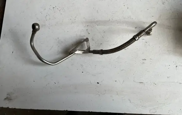 Audi A4 S4 B7 8E 8H Turbo turbocharger oiling pipe/hose 06D145778C