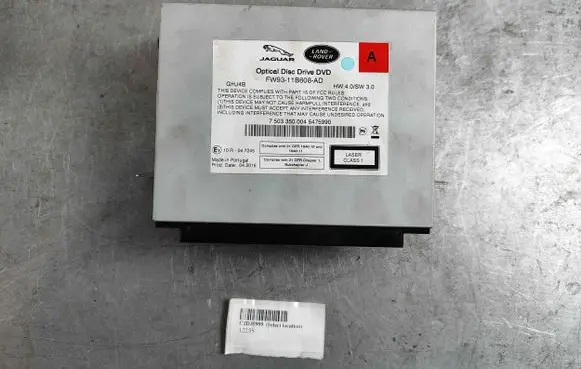 Jaguar F-Pace Navigation unit CD/DVD player C2D35999