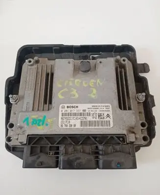 Citroen C3 Engine control unit/module 9666729680 9676833080 0281017337