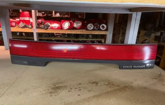 Mitsubishi Space Runner Trunk door license plate light bar 