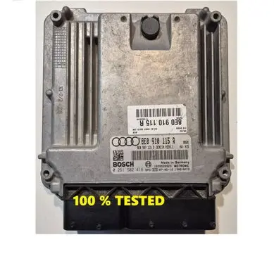 Audi A4 S4 B7 8E 8H Engine control unit/module 8E0910115R 0261S02416 8E0907115D
