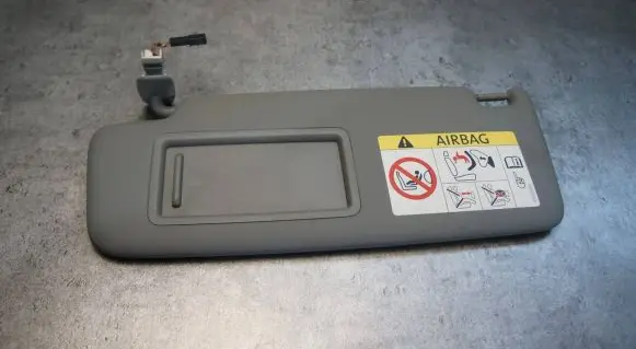 Audi TT TTS RS Mk3 8S Sun visor 5G0010844A 8S8857551A