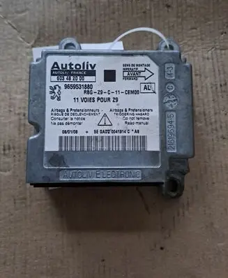 Peugeot 607 Airbag control unit/module 9659531880