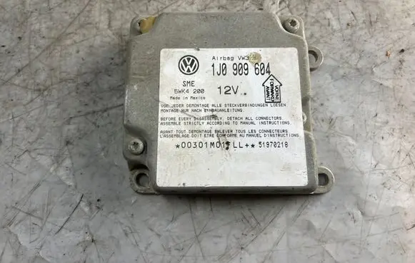 Volkswagen PASSAT B5 Airbag control unit/module 1j909604