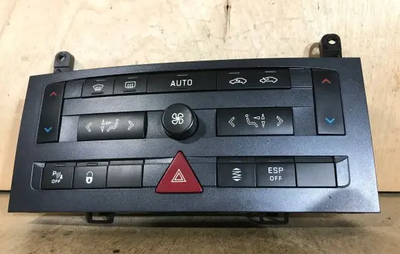 Peugeot 407 Climate control unit 96573322XA 96469958XT 96514807XT